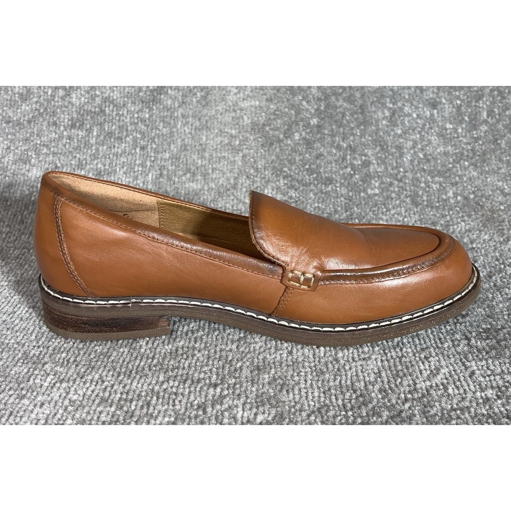 Easy Spirit Jaylin Leather Slip On Loafer Womens Sz 7M Brown Flex Tech Easy Arch - Picture 6 of 12